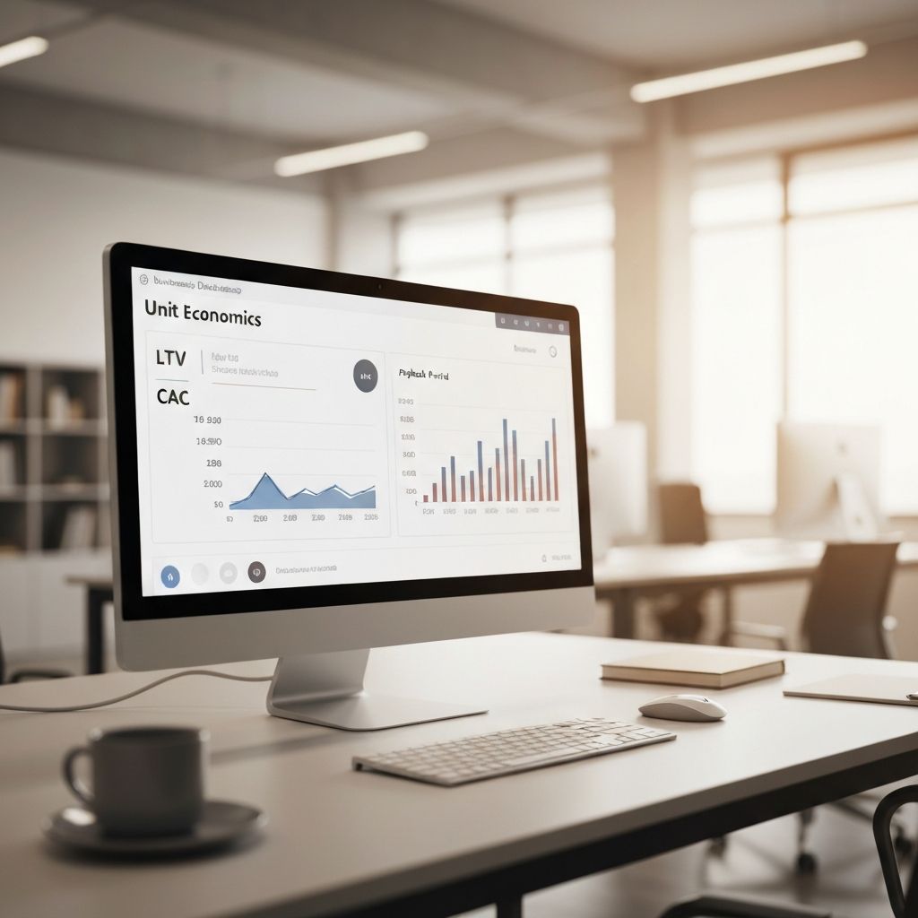Unit Economics 101: The Numbers Every Founder Must Master Before Scaling